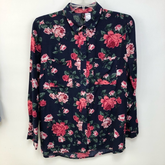 Floral Button down - Picture 1 of 2